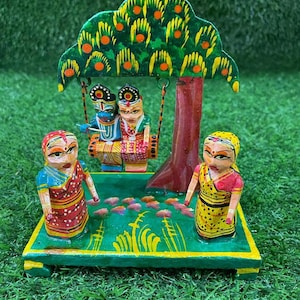 18inch/45cm Laddu Gopal Jhoola,krishna Janmashtami Jhoola