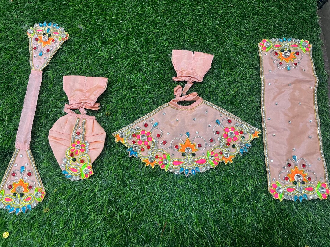 Radha Krishan-Poshak-Lehenga/Dhoti-Size 5