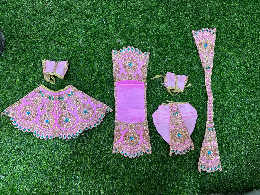 Radha Krishan-Poshak-Lehenga/Dhoti-Size 5