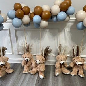 Teddy Bear Centerpieces Brown