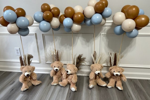 Teddy Bear Centerpieces Brown Etsy
