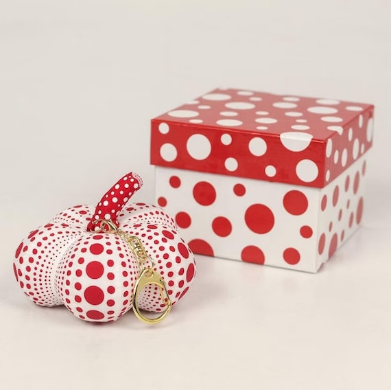Yayoi Kusama Pumpkin Soft Sculpture Key Chain - Etsy