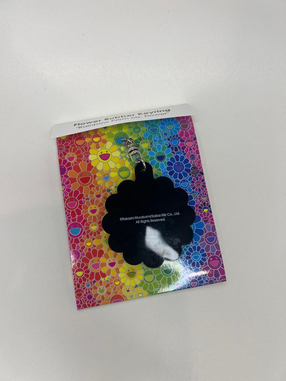 村上隆 レインボーフラワー ラバーキーホルダー - Etsy 日本