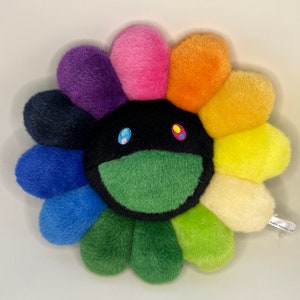 Takashi Murakami Rainbow flower pillow 30cm