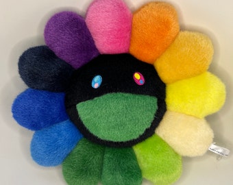 Takashi Murakami Rainbow flower pillow 30cm