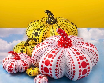 草間彌生 かぼちゃ ソフトスカルプチャーキーホルダー - Etsy 日本