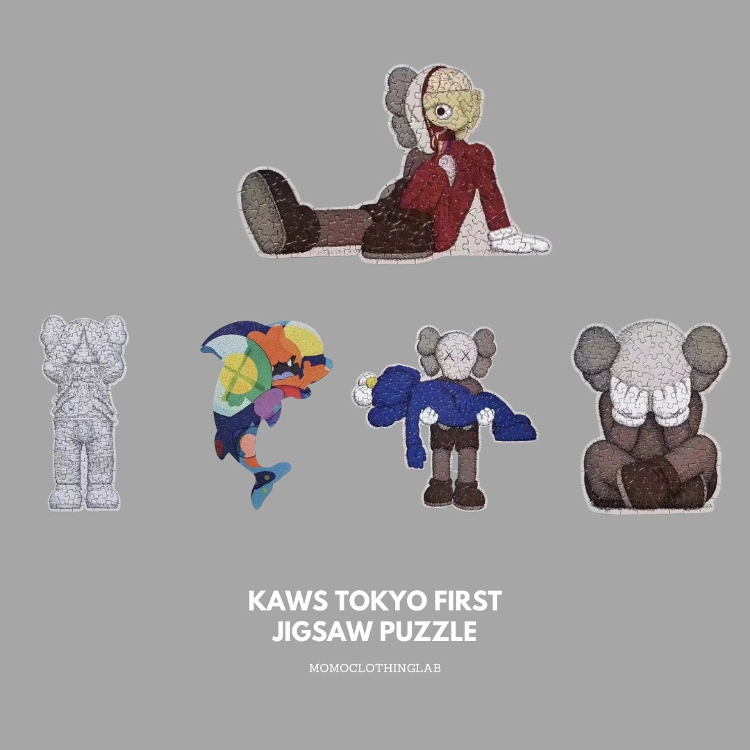 KAWS Tokyo First Jigsaw Puzzle Set - Etsy