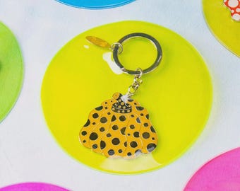 Yayoi Kusama Pumpkin Keychain