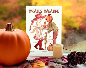 Rosi Boo & Mr. Pumpkin McCall’s Magazine Print | 8.5” by 11"
