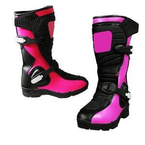 Premium Adventure Dual sportschoenen voor motorrijden- gemaakt met 100% puur leer