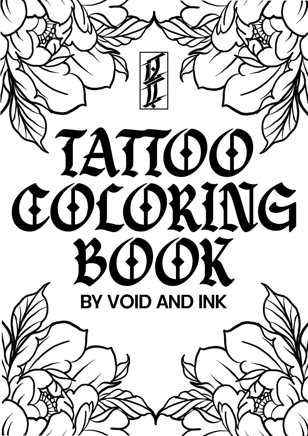 その他 THE TATTOO FLASH COLORING BOOK The Tattoo Flash Coloring Book – Blue Seven