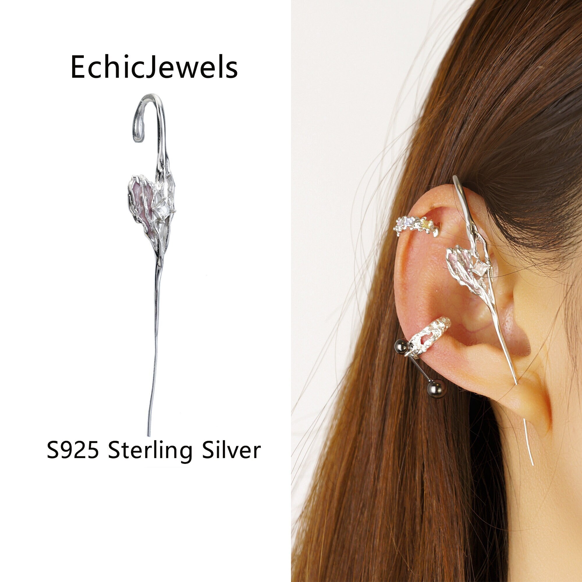 Ear Hook Earring Etsy