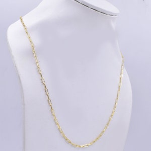 14K Yellow Gold Plated Handmade Necklace Chain Mushroom Pendant Chain Jewelry