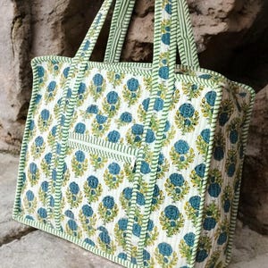 Grand sac fourre-tout à fermeture éclair, Sacs à provisions empreintes de main, Sacs d'épicerie écologiques, Sac de voyage bohème, Cabas pour femme, Sacs de voyage de plage