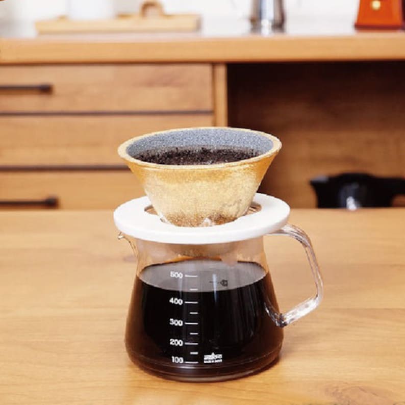 Ceramic Paperless Hasami Ware Coffee Dripper Set Limited Etsy