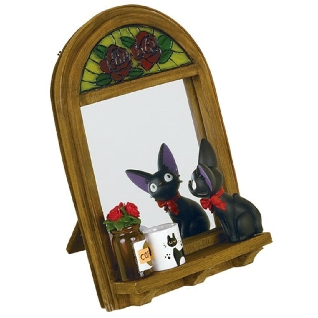 Studio Ghibli Jiji Kiki's Delivery Desk Mirror Decor Etsy