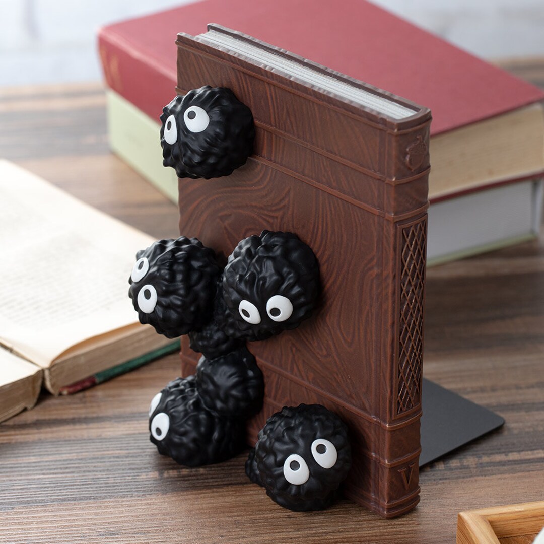 Original Ghibli My Neighbor Totoro Kurosuke Cute, Bookends/ Holders