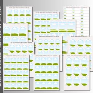 Canva Frame Sticker Bundle for Creative Entrepreneurs | DIY Printable Stickers | Commercial Rights
