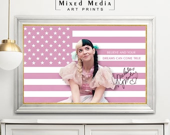 melanie martinez - poster | digital download wall art | home decor | inspirational quote | posters for bedroom, dorm room, living room