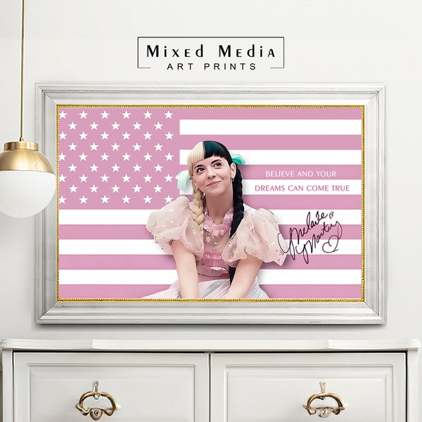 melanie martinez - Plakat | Kunst digitaler Download | Hausdekor | Inspirierendes Zitat | Poster für Schlafzimmer, Wohnzimmer oder Schlafzimmer