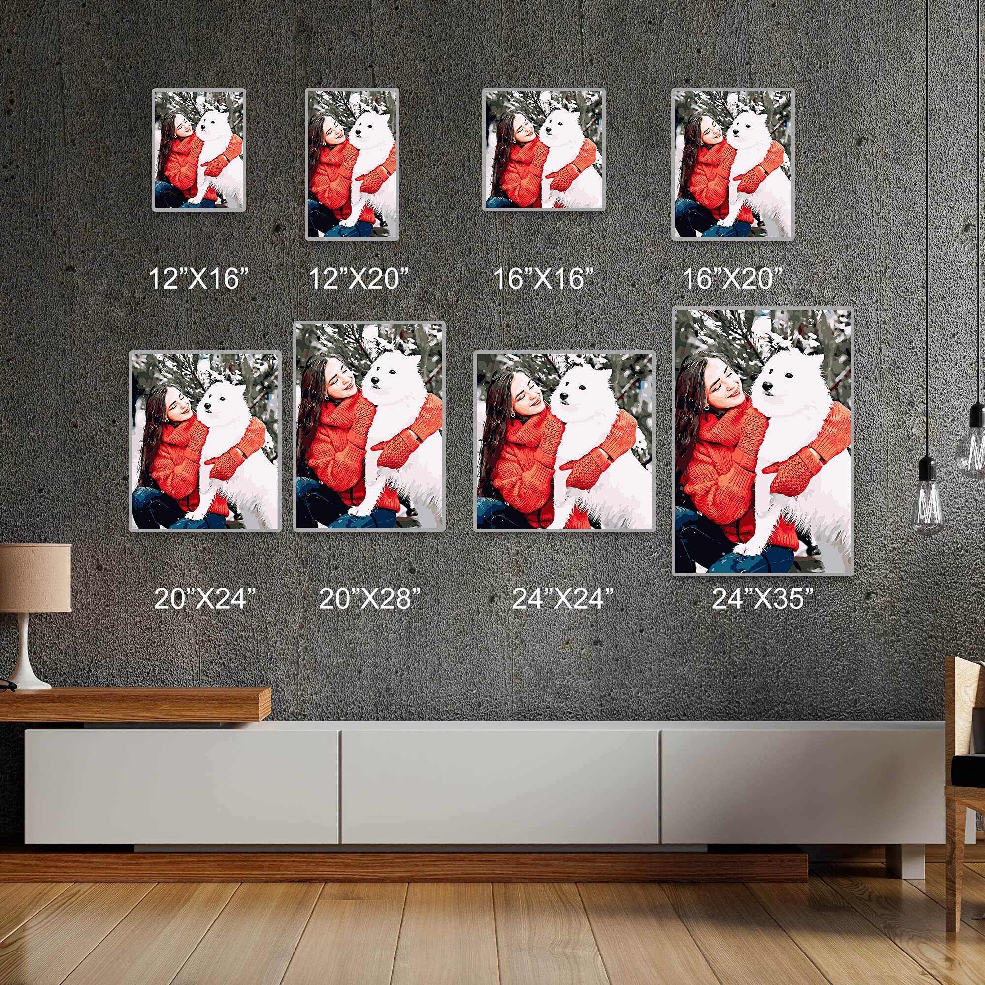 Custom Paint by Numbers Kit /paint Your Photos/personalised Etsy