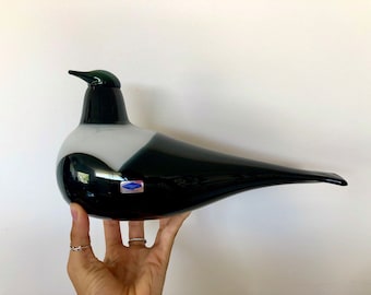 ヌータヤルヴィ 日本と鳩 ガラス オーナメント フィンランド