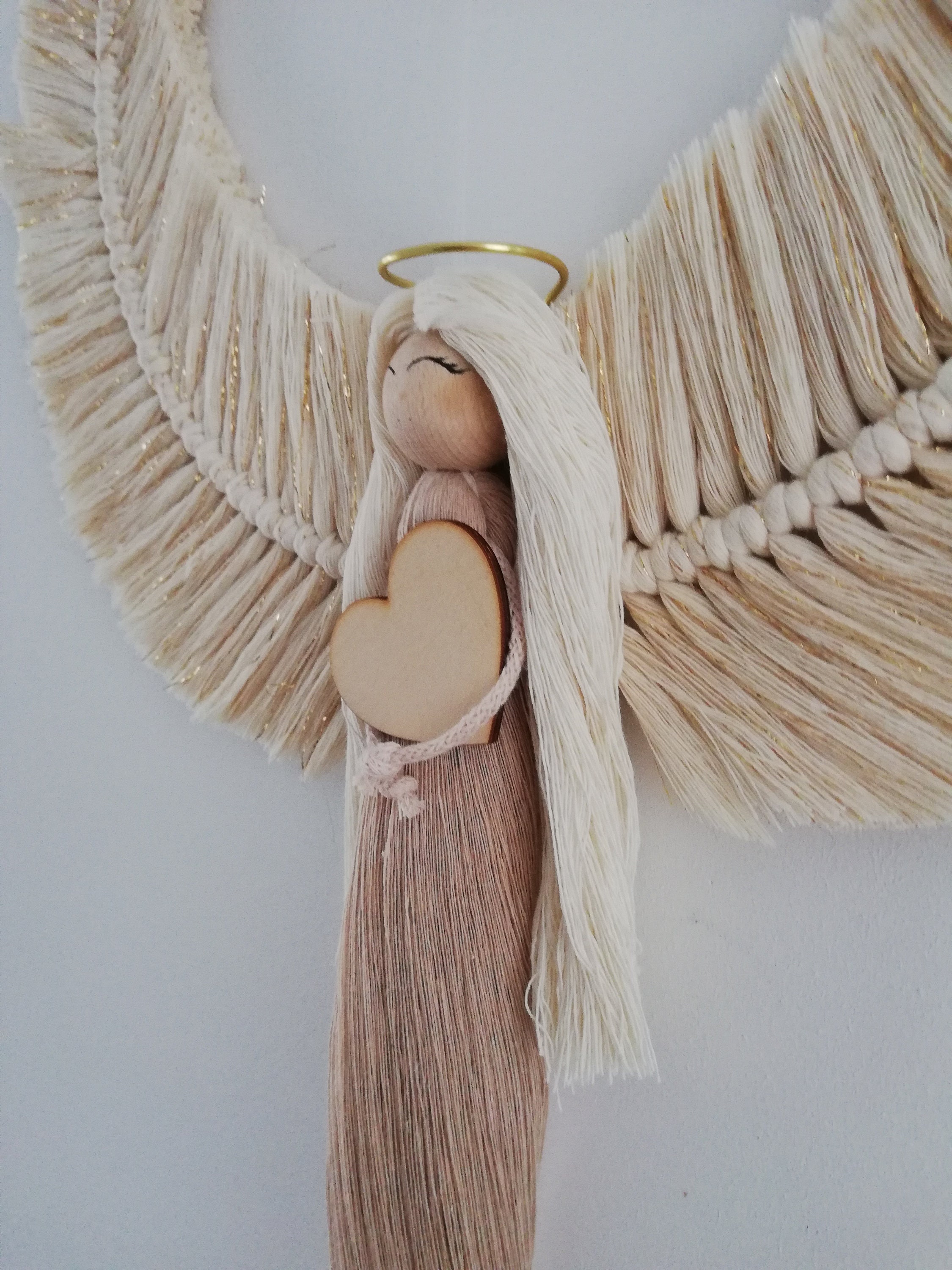 Guardian Angel Christening Gift Wall Hanging for a Baby Room Etsy