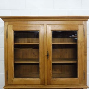 Beautiful buffet cabinet, kitchen cabinet, display cabinet made of soft wood image 2