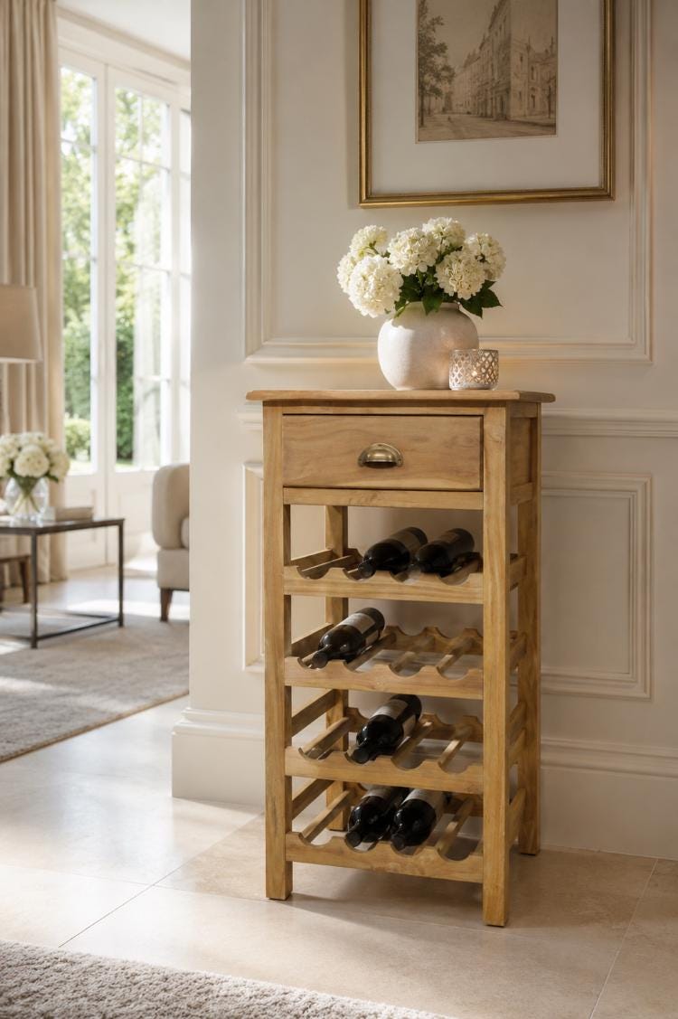 Weinschrank holz