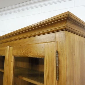 Beautiful buffet cabinet, kitchen cabinet, display cabinet made of soft wood image 7