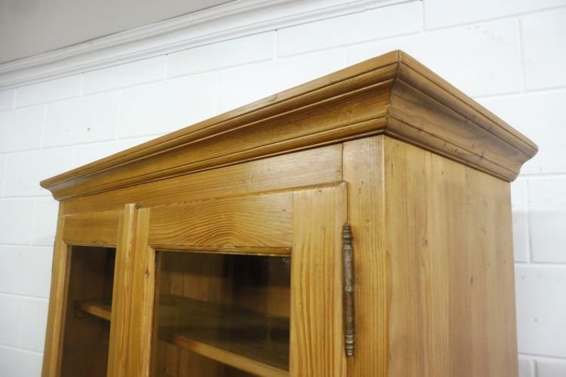 Beautiful buffet cabinet, kitchen cabinet, display cabinet made of soft wood image 7