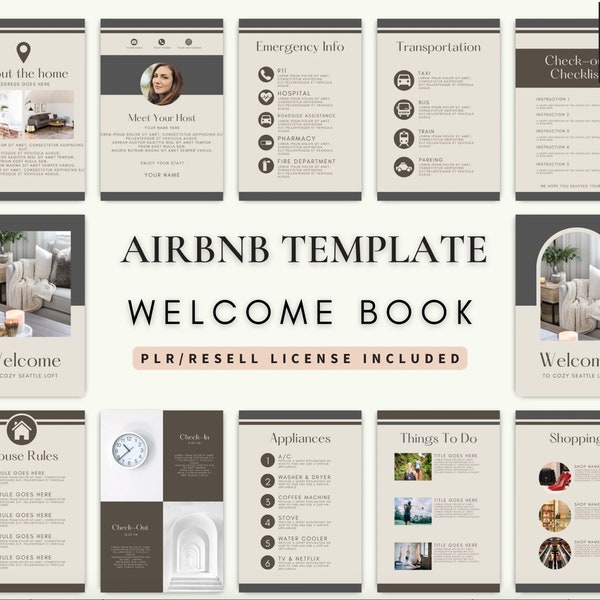 Book for Vacation Rental Etsy