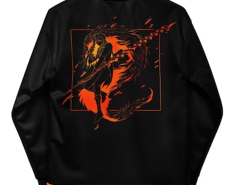 Limbus Company Don Quixote Themed Bomber Jacket