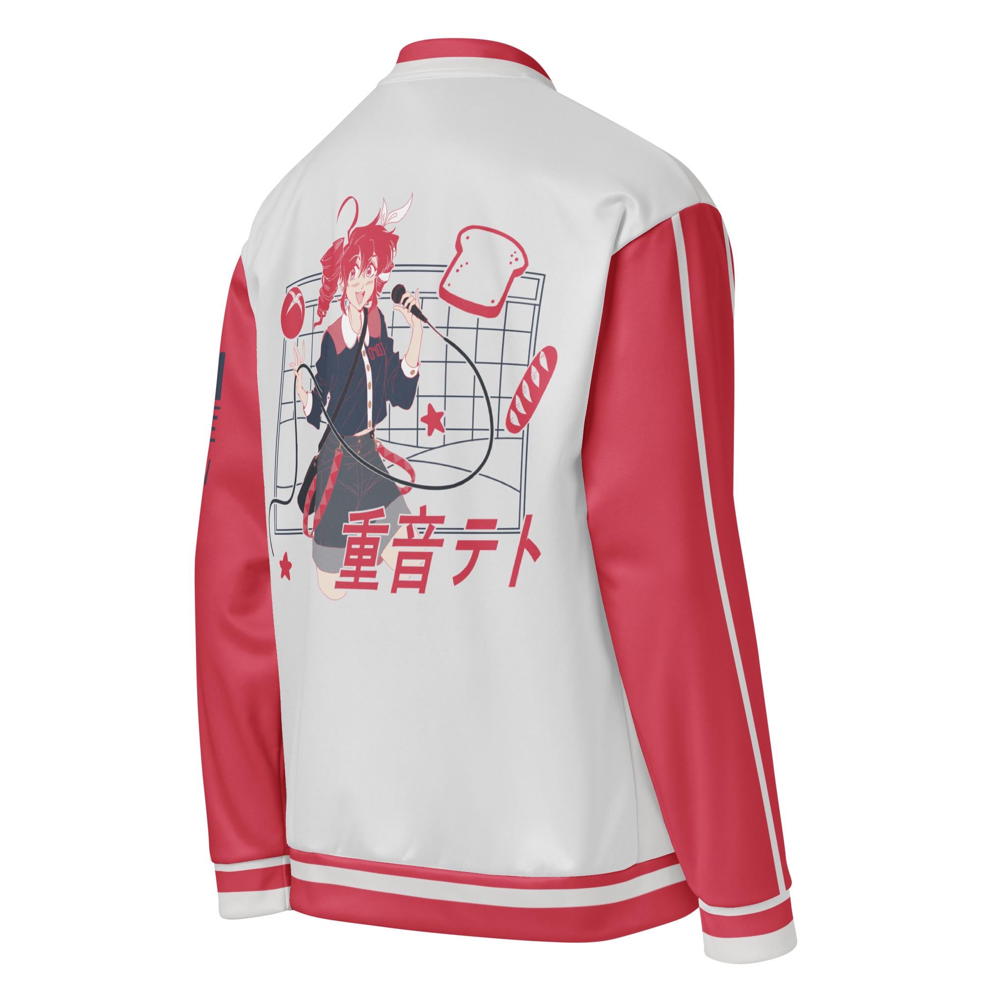 Teto Racing Jacket Kasane Teto 80s Themed Bomber Jacket - Etsy