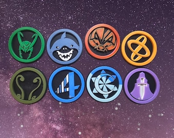 Marvel Rivals Strategist 3D Printed Pins/charm - Etsy