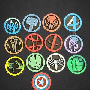 Marvel Rivals Vanguard Pins/Berlock