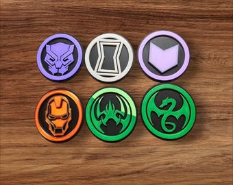 Marvel Rivals Duelist pins/Charm set 1