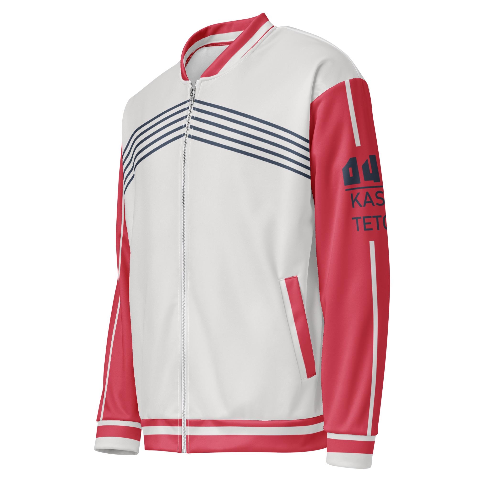 Teto Racing Jacket Kasane Teto 80s Themed Bomber Jacket - Etsy