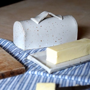 Pottery TEMPLATE &quot;Butter Dish&quot; + Video Tutorial
