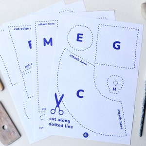 Slab Pottery Template Kit // Keramikwerkzeug