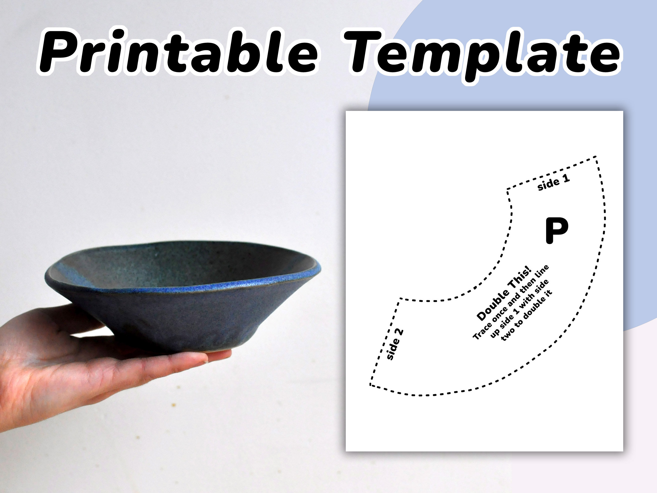 shallow-bowl-template-slab-pottery-template-pottery-etsy