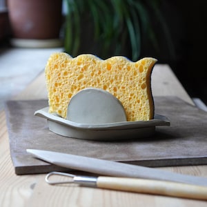 Pottery TEMPLATE &quot;Sponge Holder&quot; + Video Tutorial