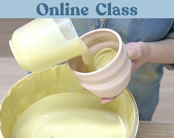 Glazing for Beginners - Online Pottery Class