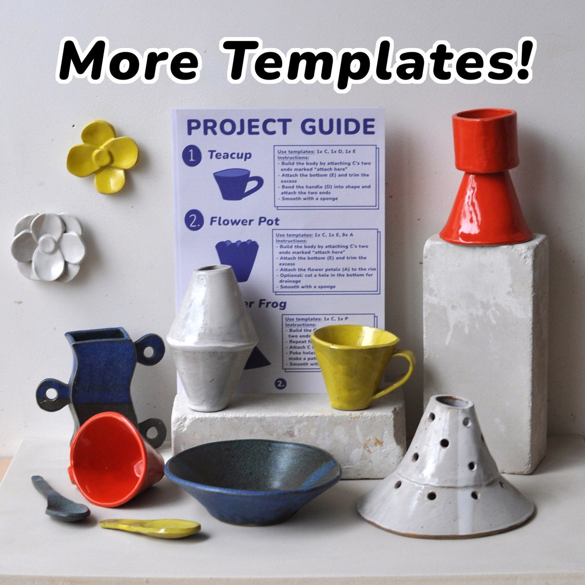 Minimal Vase // Slab Pottery Template // Pottery Tools Etsy Minimal Vase // Slab Pottery Template // Pottery Tools Etsy