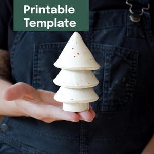 Printable Pottery Template + Video Tutorial -- Little Tree