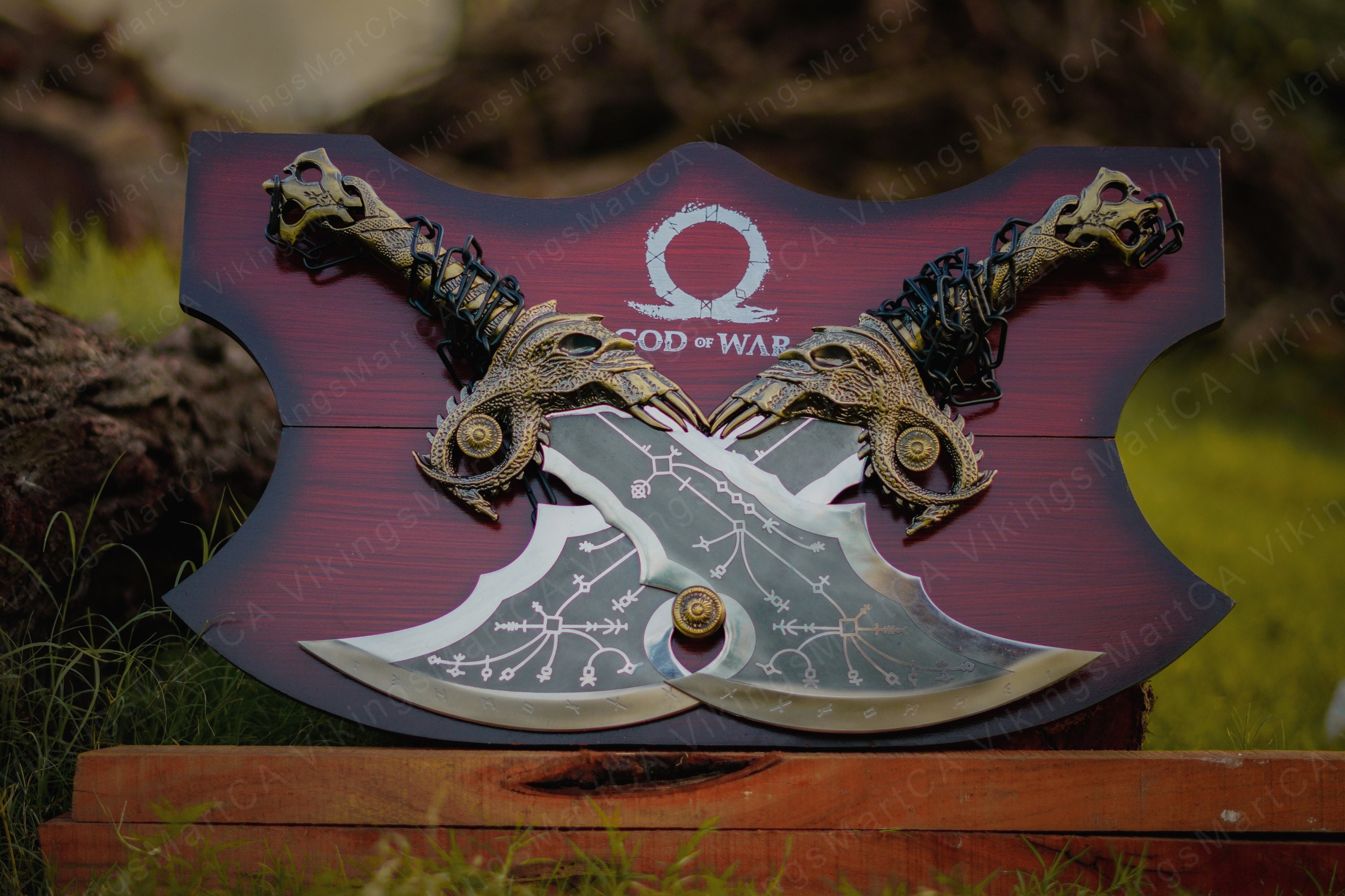 My finished 3D Printed Fully Upgraded Blades of Chaos! : r/GodofWar