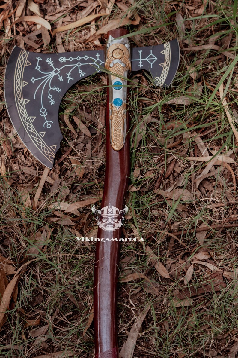 Leviathan Axe God of War Kratos Scandinavian Axe Axe Etsy