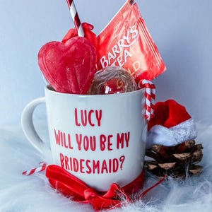 BRIDESMAID PROPOSAL MUG | Personalised Bridesmaid Mug | Bridesmaid Proposal Ideas | Bridesmaid Proposal Unique | Will You Be My Bridesmaid?