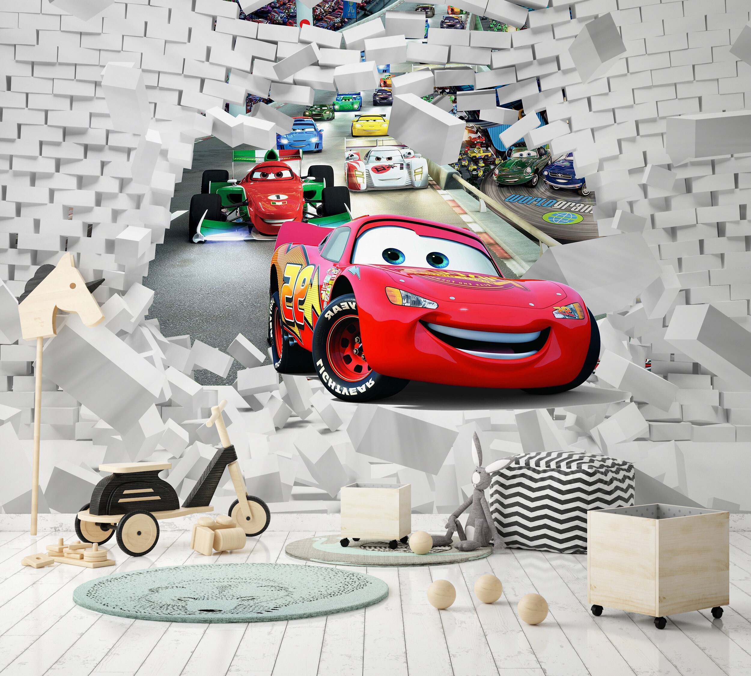 Disney Cars Wallpaper Border