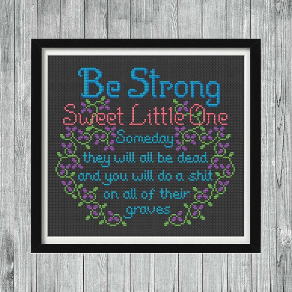 Nadja's Blessing Cross Stitch Pattern, What We Do In The Shadows Embroidery (PDF Pattern)